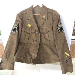 Vintage WWII Army Jacket